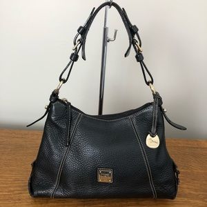 Dooney & Bourke | Black Leather Hobo Bag
